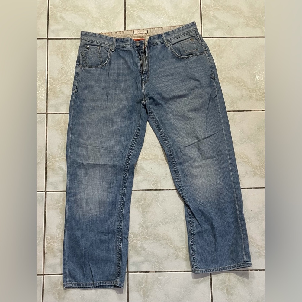 Mens Mark Ecko vintage denim jeans W40 plus big and tall